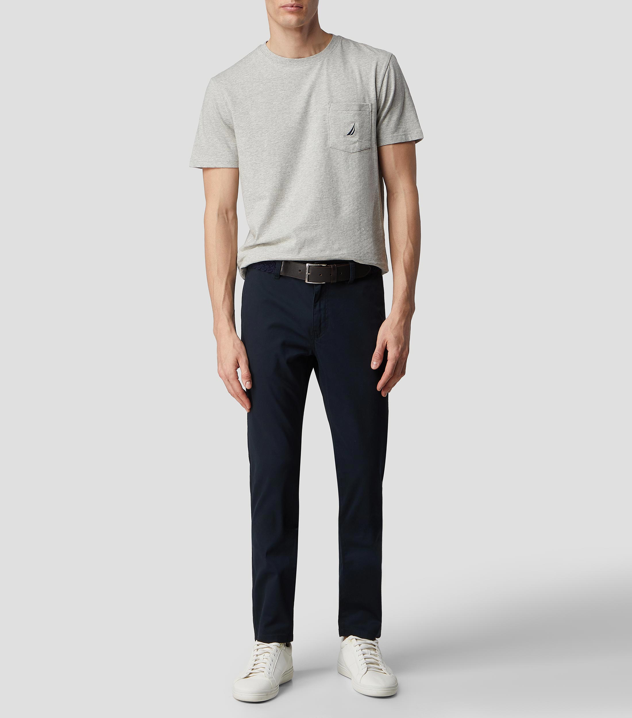 Pantalón liso Hombre